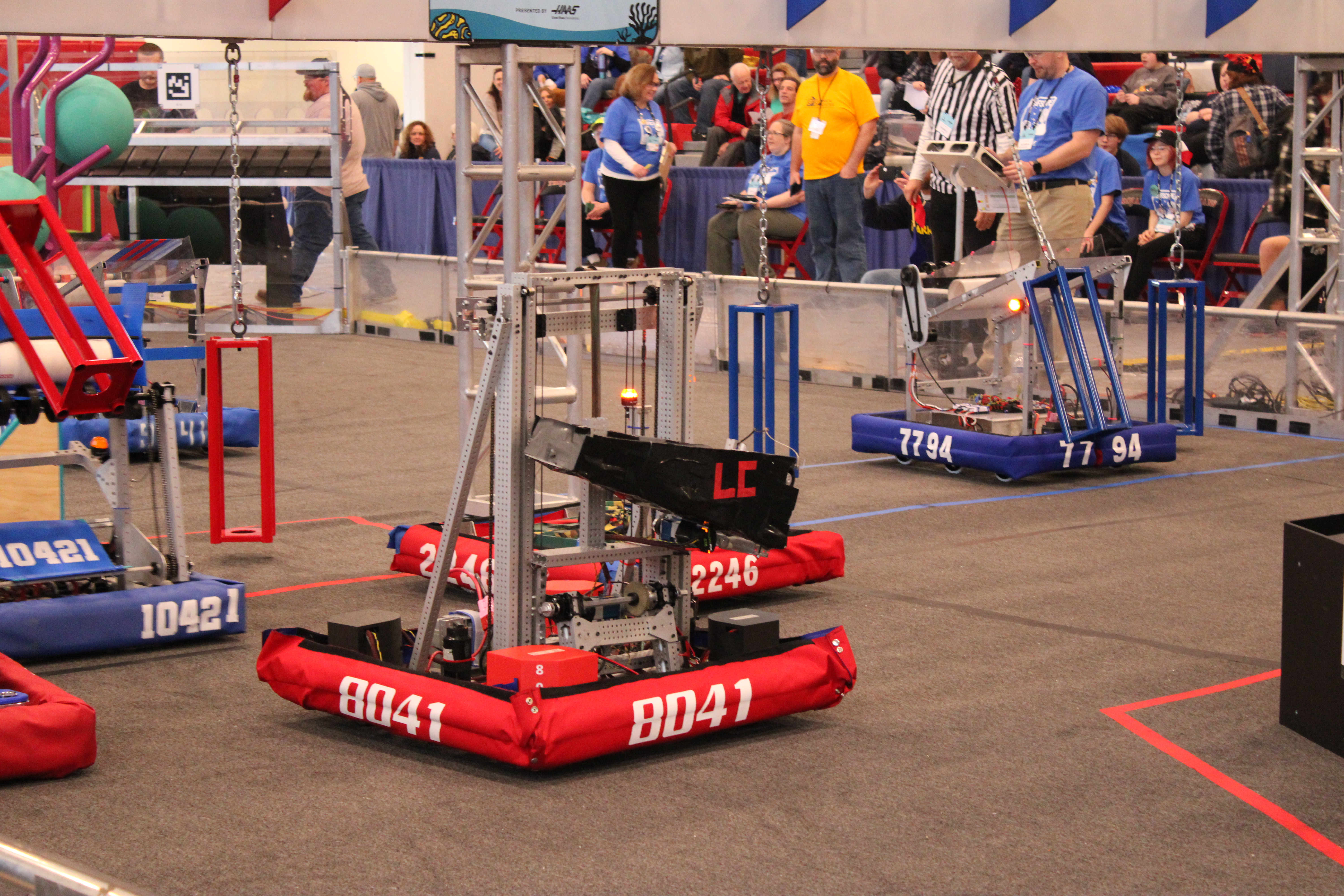 Robot at Competition